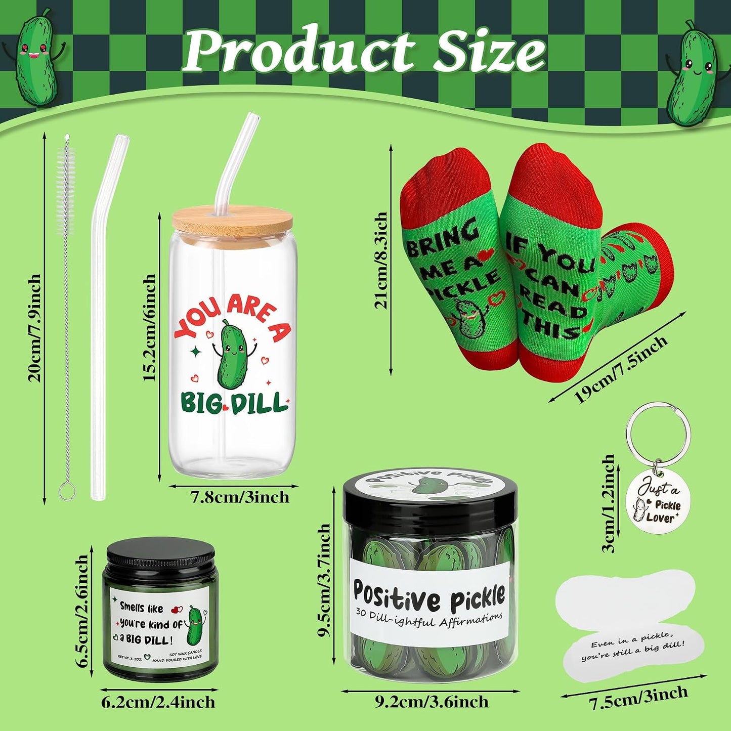 Set 5 Regalos Encurtidos para Mujeres y Niñas
