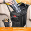 Bolsa basura colgante auto con tapa y bolsillos
