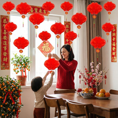 31 Linternas China Decoración Año Nuevo