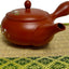 Tetera Kyusu Tokoname Roja 12oz Patrón Calabaza y Cerezo