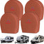 Fundas neumáticos RV pack 4 600D resistente para camión SUV