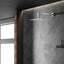 Cabezal ducha acero inox 304 diseño ultrafino níquel