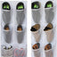 2 Pack Organiz. Zapatos Puerta Estrecho Malla Blanco