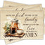 Set 4 Manteles Café 12x18pulg Lino Religioso