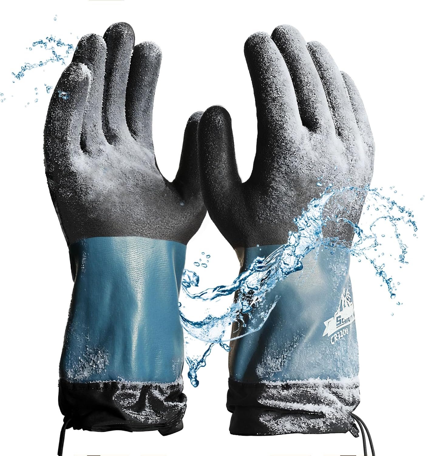 Guantes trabajo invierno impermeables poliuretano