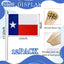 12 Banderas Texas 8x12" Mini Palo Decoración Exterior