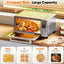 Freidora aire horno tostador 10en1 21Qt control temp