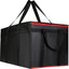 2 Pzas Bolsas Aisladas Catering Therma Negro Rojo