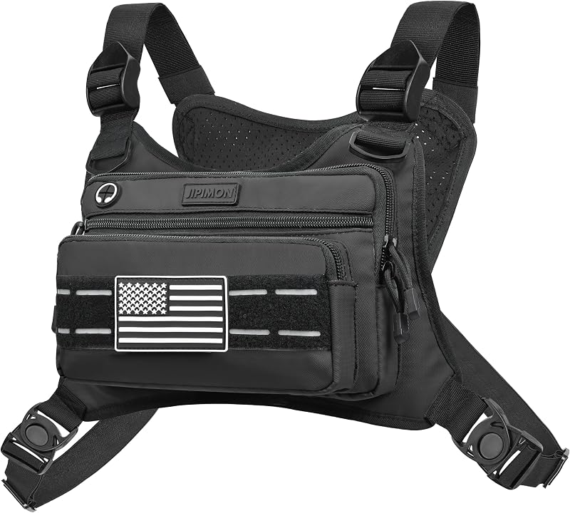 Bolsa cintura impermeable deporte negro