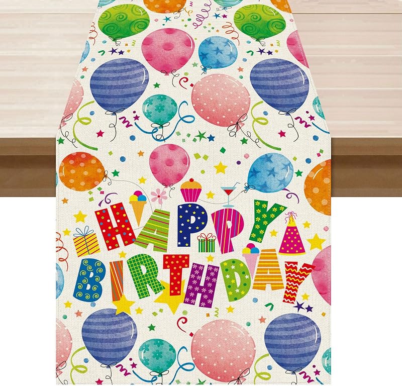 Globos confeti estrellas decoración hogar cocina