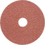 Discos lijado fibra resina alúmina 4-1/2pulg 7/8pulg 25 pzas grano 60