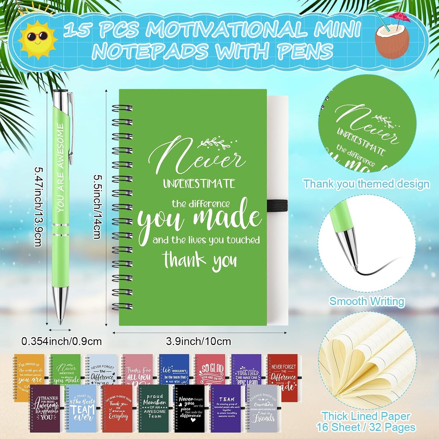 45 Pzas Tazas Plástico 16oz Con Tapa Libretas