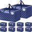 Bolsas mudanza 125L 10 pzas resistentes con cremallera