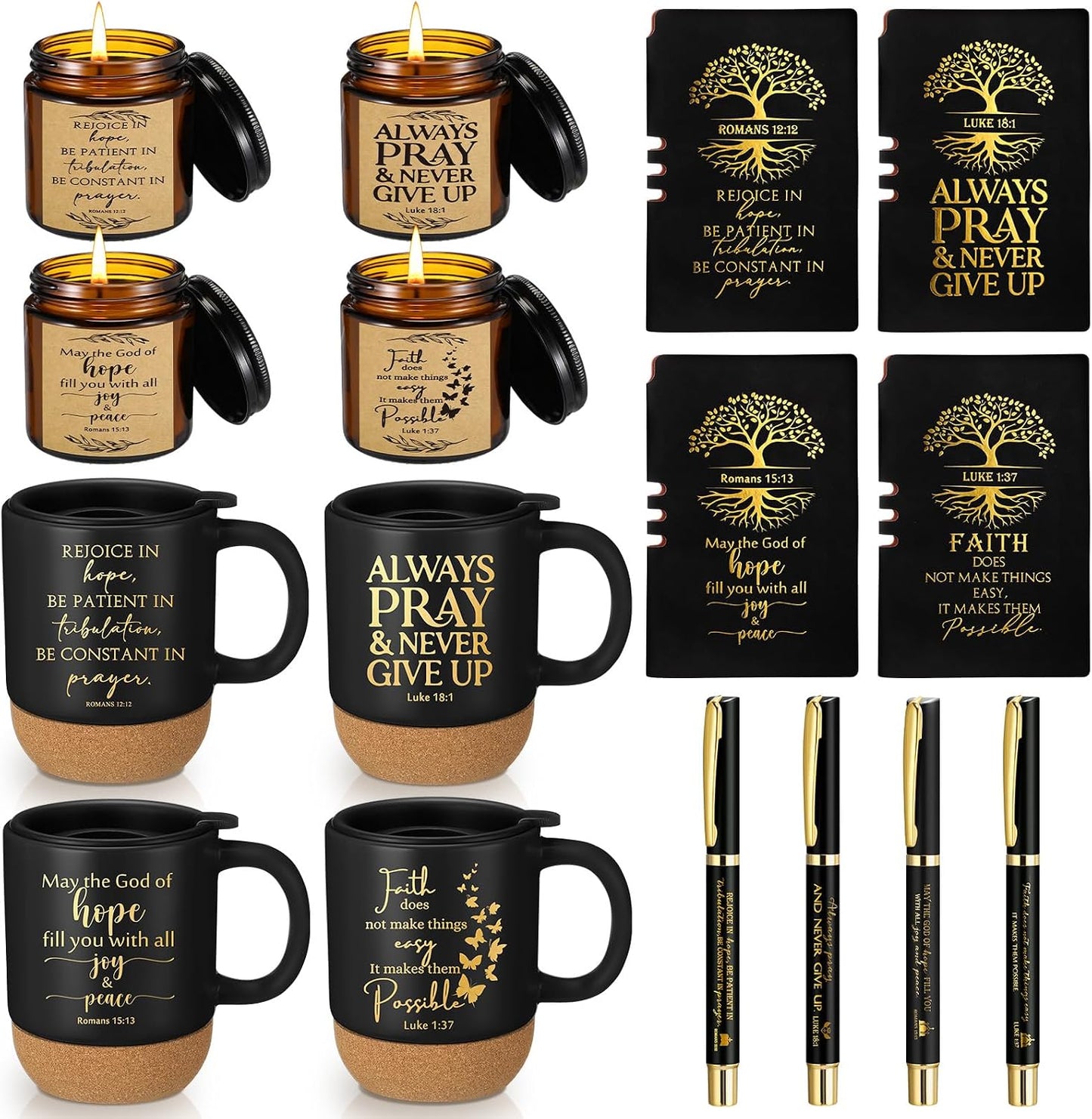 16 Tazas Religiosas con Versículos Bíblicos para Padre