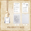 100 Set Botellas Difusoras Colgantes Auto 4x6"