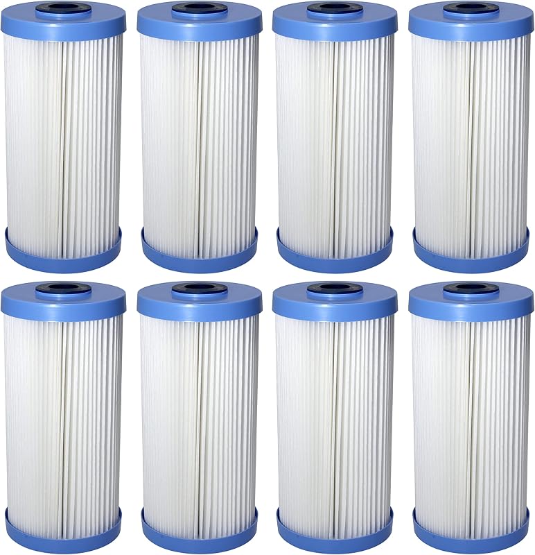 Filtro sedimentos 10x4.5pulg 30micras poliéster plisado