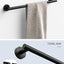 Set 5 Pzas Toallero y Portarrollos Acero Inox 26"