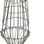 Jaula luz alambre metal bronce para lámpara colgante