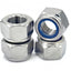 8 Tuercas Hexagonales M14 Acero Inox 304 Tono Plata