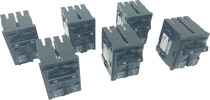 Interruptor circuito doble polo QP 45A set 6