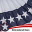 Banderines estadounidenses 3x6ft resistentes uso exterior