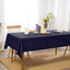 Mantel rectangular azul 60x120pulg resistente agua