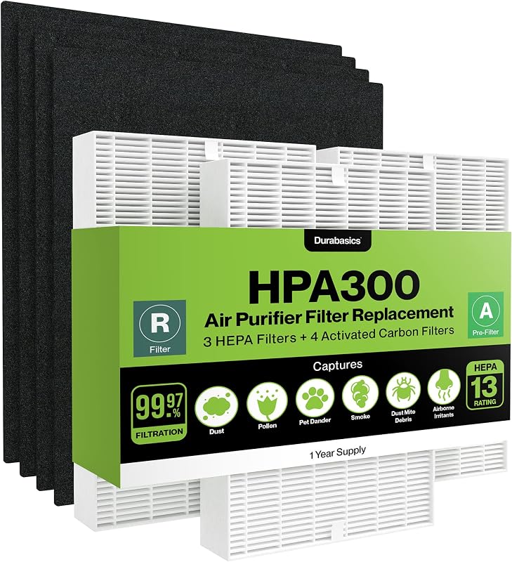 3 Filtros HEPA para Purificador Honeywell HPA300