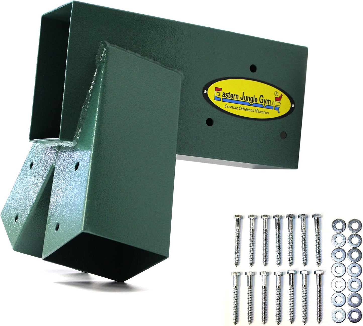 Soporte columpio marco A resistente para bricolaje Verde