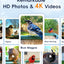 Comedero pájaros cámara 32mp 4k wifi IA identificar aves
