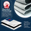 Bandera cristiana 3x5ft 3 capas doble cara resistente