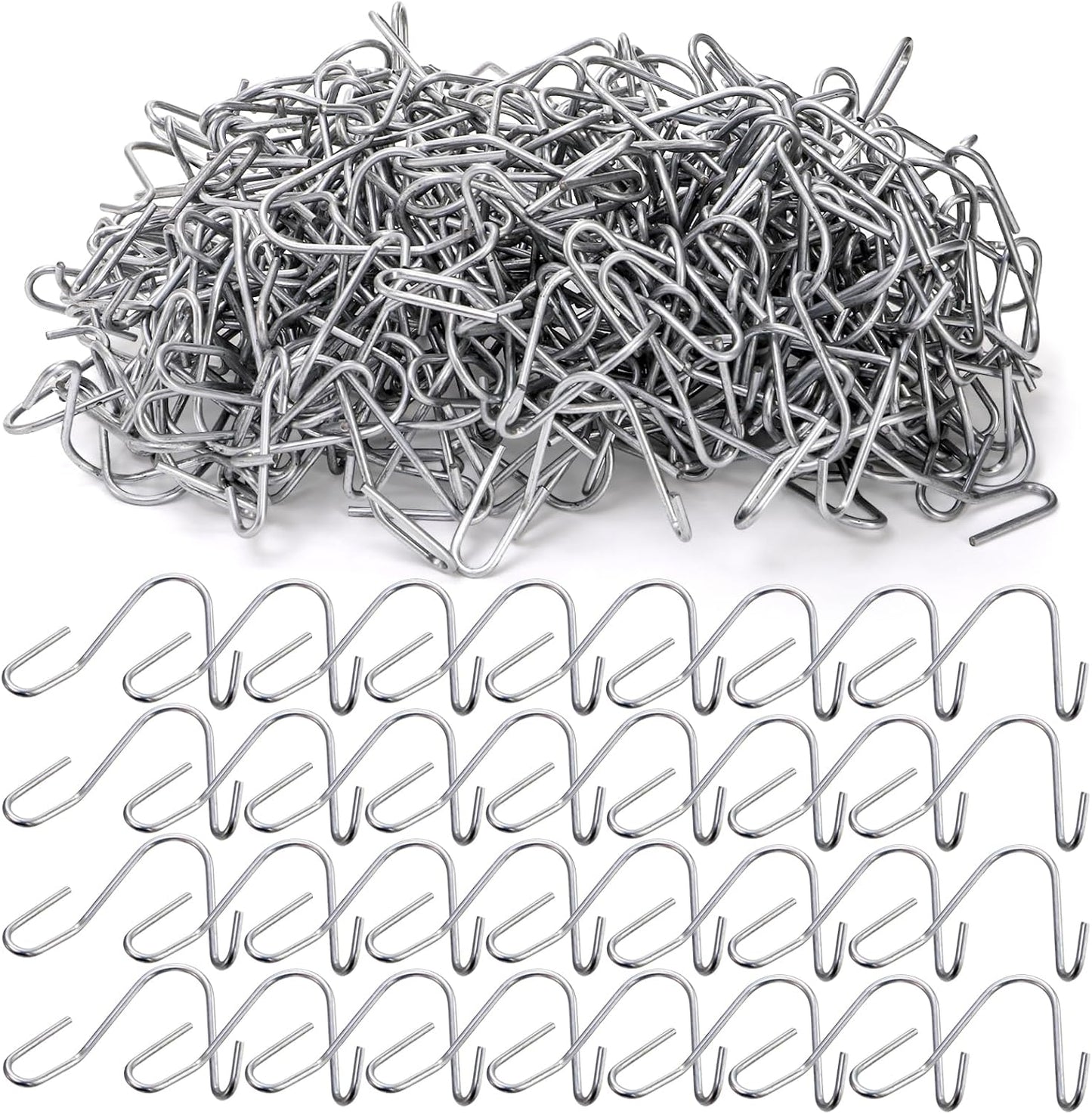 250 Clips Alambre Acero Galvanizado Poste T Jardín Granja