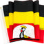 Bandera Uganda 3x5ft poliéster ojales latón