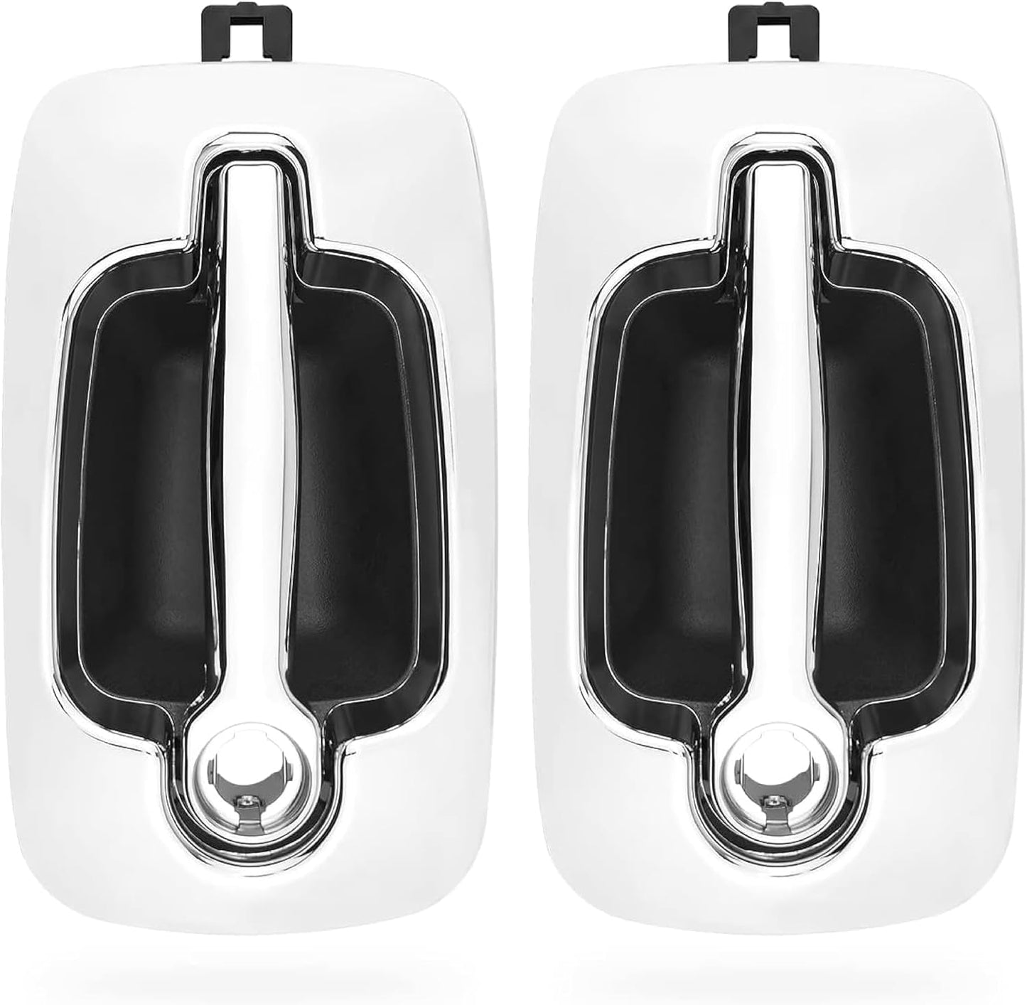 Manijas puerta exterior comp ProStar con cubiertas cromadas