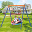 Columpio platillo soporte niños 440lb metal