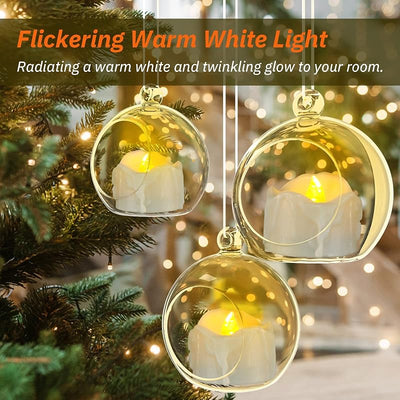 Velas LED con temporizador 12 pack votivas para decoración hogar