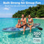 Tabla paddle inflable antiderrap con bolsa y bomba