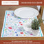 Set 4 Manteles Algodón Reutilizables Mesa Cocina Comedor
