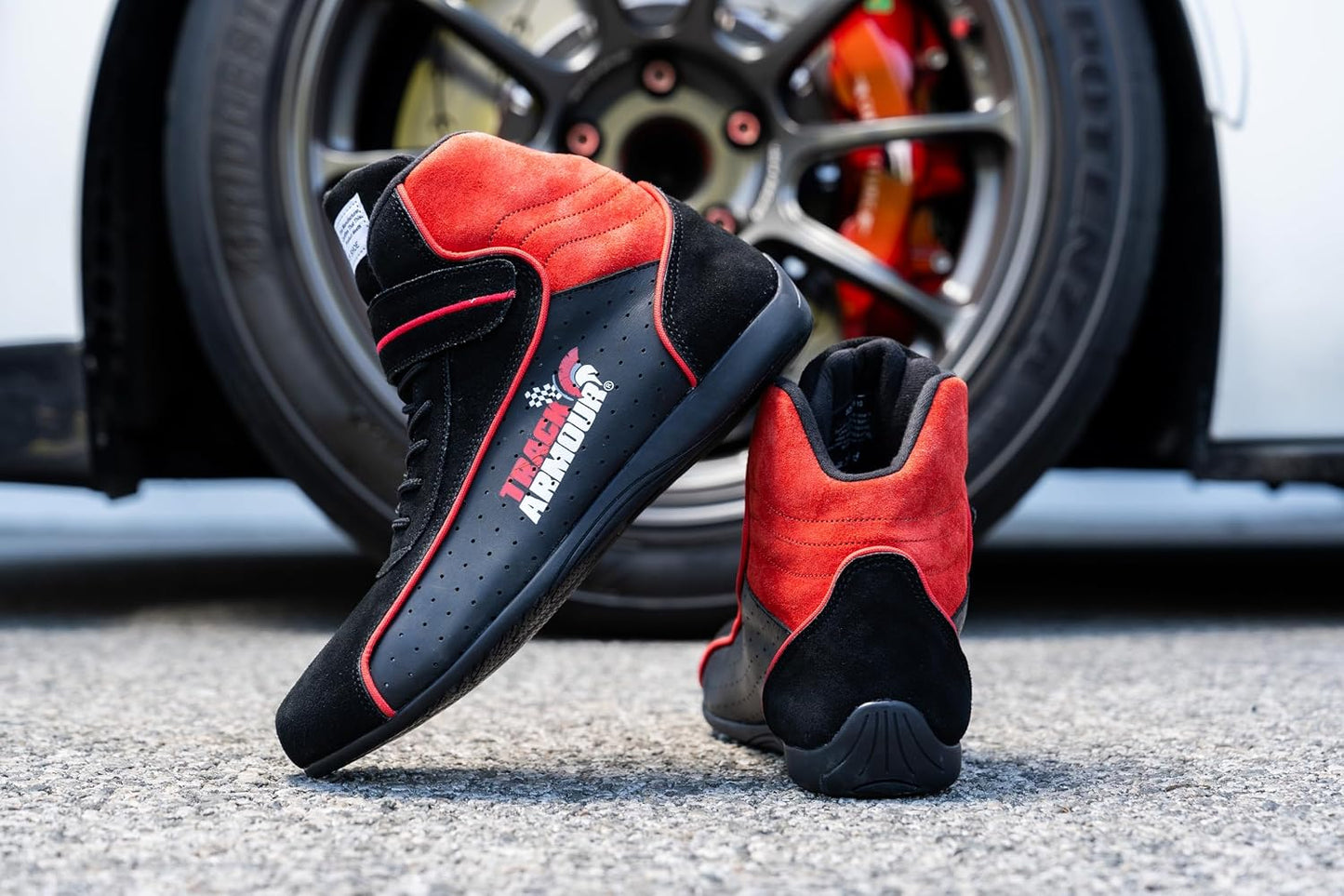 Zapatos Auto Racing Negro SFI 3.3/5