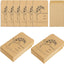 200 Paquetes Semillas Forget Me Not Sobres Kraft Autoadhesivos