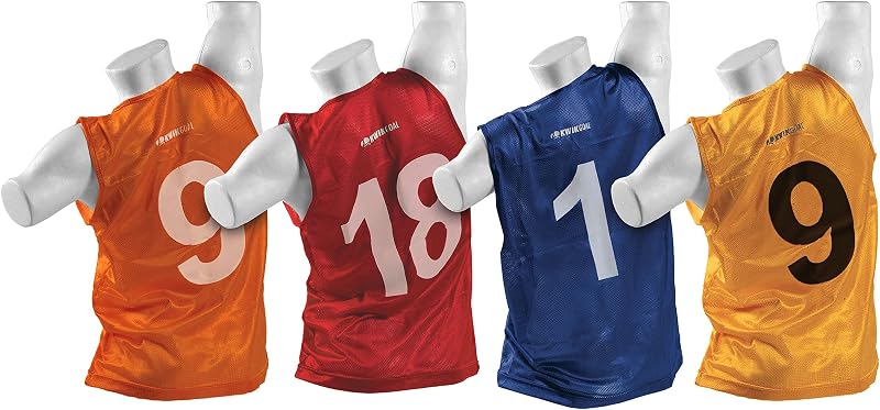Chaleco Numerado para Deportes con Cremallera y Bolsillos