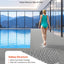 Tapete drenaje PVC antideslizante 3x16.4pies