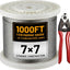 Cable acero inox T316 1/8" para barandilla