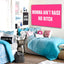Bandera rosa para dormitorio interior y universitario 3x5pies