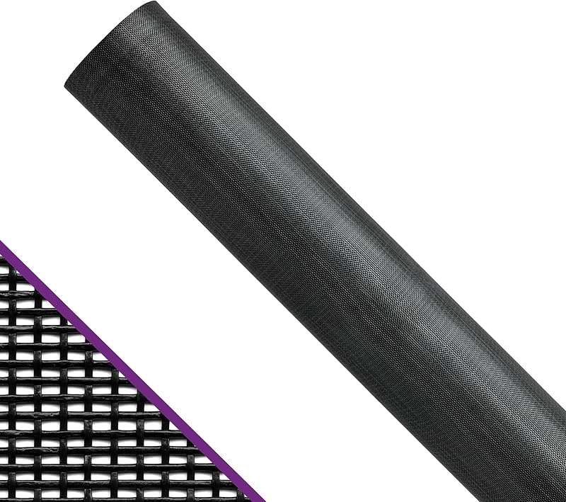 Pantalla para mascotas 48pulg x100ft color carbón