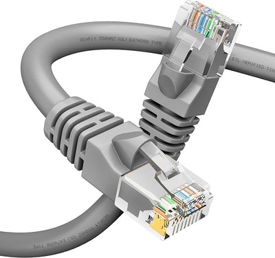 Cable Ethernet Cat6 10 pies 10 Gbps RJ45 conectores chapados oro