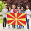 Bandera Macedonia 3x5ft poliéster ojales latón