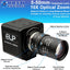 Cámara USB 5mp 1440P60fps zoom 10x enfoque variable CS Mount