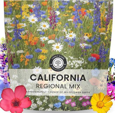 Bolsa 1oz semillas California Regional Mix 2026