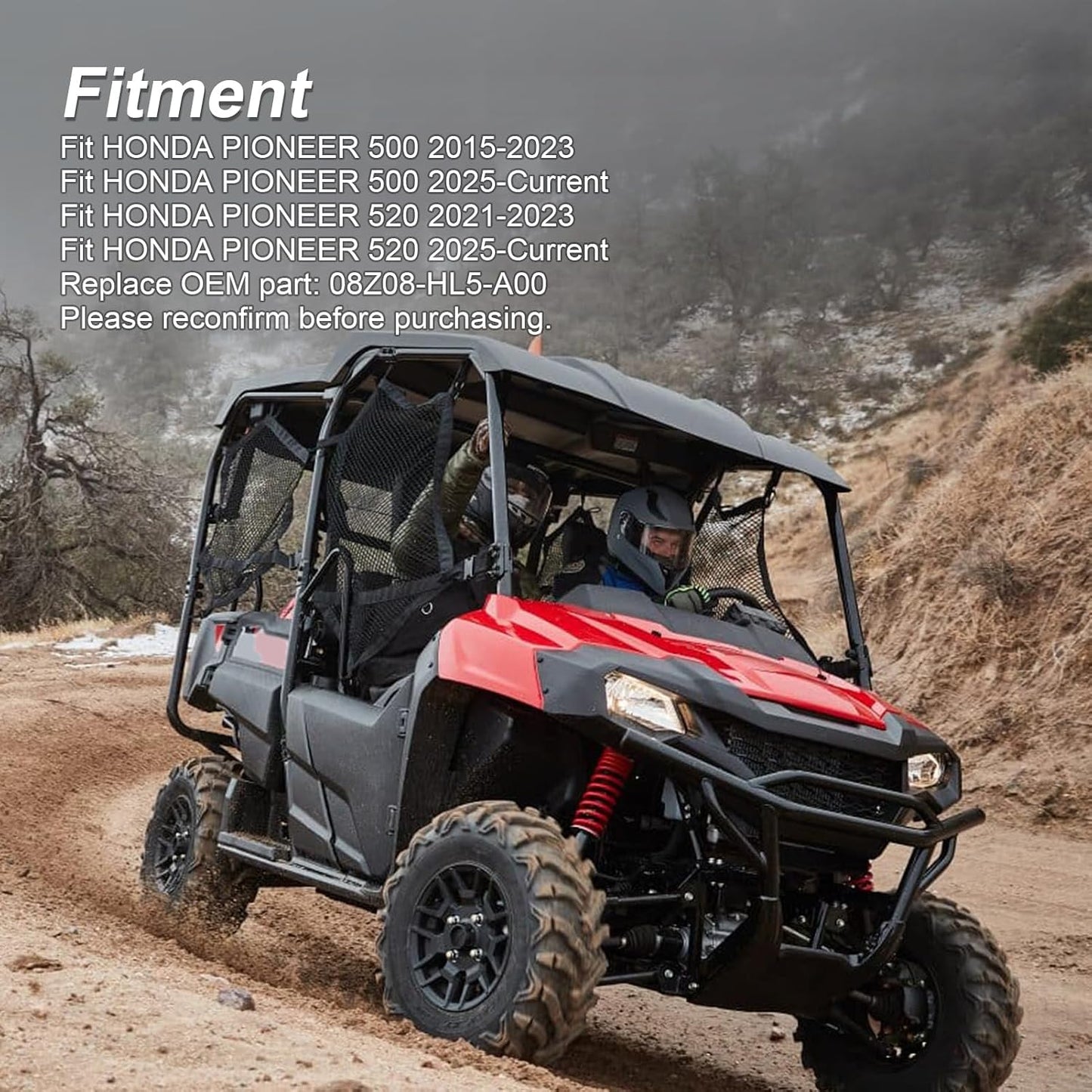 Set cableado Plug & Play encendido comp Honda Pioneer2025