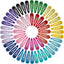 60 Pasadores Cabello Metal 2pulg Niños Niñas 15 Colores